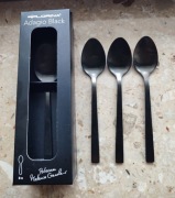 .Łyżeczki do herbaty Adagio Black Florina 6 sztuk