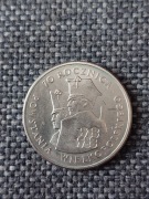 MONETA 70 ROCZNICA POWSTANIA WIELKOPOLSKIEGO 1988 100 ZŁ