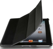 Etui ze skóry na tablet STILGUT Czarny dla iPad Pro 12,9" HANDMADE