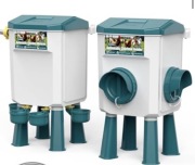 Automatyczny Zestaw dla Drobiu: Karmnik 7kg + Poidło 7L