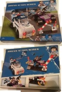 klocki bricks policja pościg 3 figurki 166 elementów radiowóz policji city