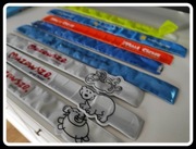 Zestaw odblasków - bransoletek kolekcjonerskich 8 sztuk