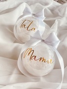 Personalizowana Bombka Świąteczna z Imieniem 1SZT | 10 cm | Idealny Prezent