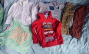 Zestaw ubrań synek wiosna lato 98 2-3 