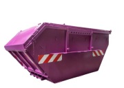 Kontener mulda klapowy przod gora 5-12m3 śmieci