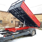 KIPER WYWROTKA 3 STRONNA NOWA  4x2,2x0,65m