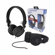 SŁUCHAWKI NAUSZNE GAMINGOWE Z MIKROFONEM DLA GRACZA PRZEWODOWE Z REGULACJĄ