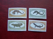 Bantustan 1984 MNH Mi. 129/32 Fauna Gady Jaszczurki