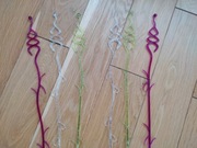 podpórka choinka podpora kwiatów roślin doniczkowych storczyków plastikowa