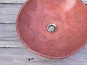 Okrągła umywalka ręcznie robiona 40 cm