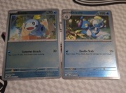 Karty Pokemon TCG zestaw Sobble MEG 039 & Drizzile MEG 040 Ewolucja HOLO