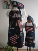 Jeansowe fartuszki fartuchy dla mamy i dziecka