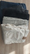 Pakiet 5 par spodni rozm. 38 3xBershka Zara House i rozm.40 Reserved
