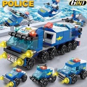 Zestaw klocków Police 6in1, 147szt.