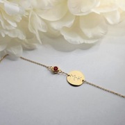 BRANSOLETKA ZE STALI CHIRURGICZNEJ Z GRAWEREM PREZENT NA WALENTYNKI