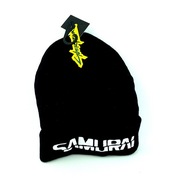 NOWA CYBERPUNK 2077 CZAPKA ZIMOWA CZARNA SAMURAI 