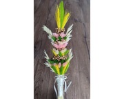 Palma wielkanocna, Ręcznie wykonane, Suszone rośliny, Święta, Zboża, Róż 