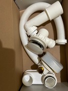 Syfon wannowy z funkcją napełniania przez przelew 