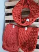 Ruda czapka tunel czapkinatki czerwona drops andes