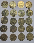 Zestaw 40 szt. monet okolicznościowych 2 zł lata - 2000 - 2011
