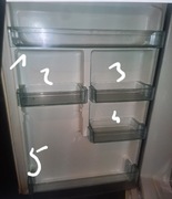 Boczna półka balkonik do lodówki Daveoo 