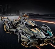 Klocki, samochód wyścigowy