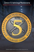 5 LETNIE KONTO STEAM CS:GO ODZNAKA WETERANA FACEIT CS2 CSGO
