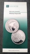 Folder 10 złotych Mikołaj Kopernik wielcy Polscy ekon.