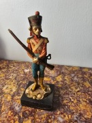 Zabytkowa figurka żołnierza, Depose Italy, era napoleońska, Napoleon 19 cm 