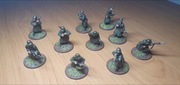 Bolt action Polish infantry in greatcoats