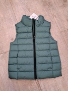 Bezrękawnik/ kamizelka dziecięca, odcień zieleni - rozm 98