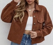 Lekka koszula sztruksowa