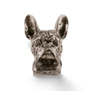 Figura Dekoracja Pies Głowa Buldog Francuski