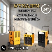 WYNAJEM Osuszacz powietrza budowlane przemysłowe