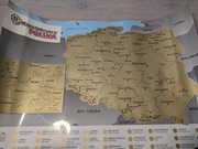MAPA POLSKI DO ZDRAPYWANIA ZDRAPKA