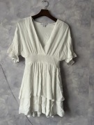 Sukienka biała letnia amisu 34