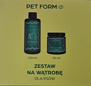 Pet Form ZESTAW NA WĄTROBĘ DLA PSÓW + OLEJ Z DORSZA NA ZDRÓWKO