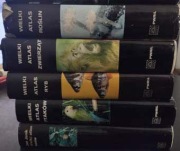 Wielki atlas ptaków, lasów, zwierząt ryb, roślin (brak owadów)