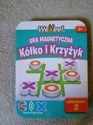 Gra kółko i krzyżyk magnetyczna 3+
