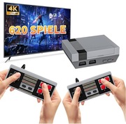 Klasyczna ręczna konsola do gier w stylu retro, wyjście TV i AV