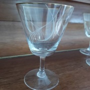 VIntage- 6 kieliszków z lat 70 .-Ręcznie malowane 