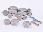 Osłona wkręta nakładka na wkręt maskownica 10 mm szyldy tabliczki 4 SZTUKI