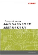 Instrukcja Napraw ciągnika Claas Ares 710, 720, 725, 735 PL