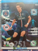 Panini Cards UCL 2014/15 Defensive Rock - David Luiz