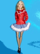 Lalka Barbie - Blezer ze sloganem