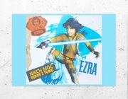 gwiezdne wojny plakat A4, star wars plakat dla chłopca, Ezra  plakat 21x30