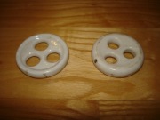 Ceramiczna przelotka do firan-zasłon - 2 sztuki 