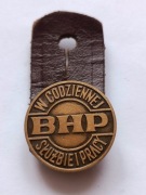 BHP w CODZIENNEJ SŁUŻBIE i PRACY.LUDOWE WOJSKO POLSKIE.Sygnatura MW MET.