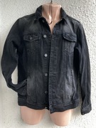 Kurtka Pull&bear jeans grafitowa