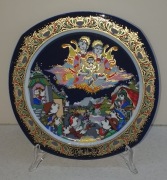 Rosenthal Björn Wiinblad świąteczny talerz 1993